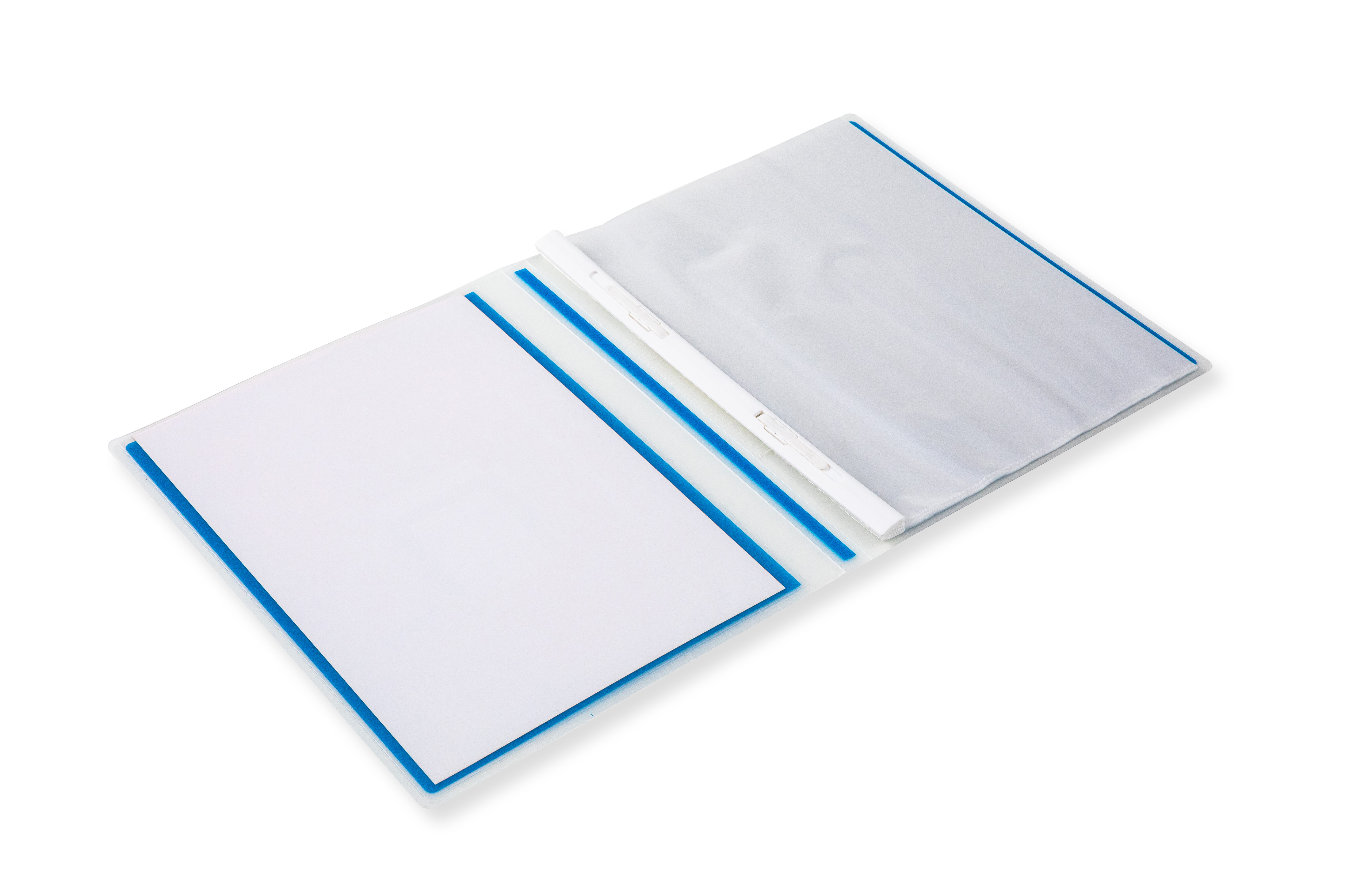 A4 Portrait Refillable Display Books Blue - HeadlineView